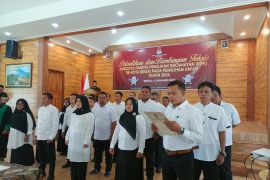 KPU Binjai lantik 25 PPK