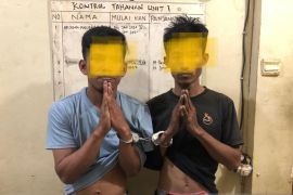 Dua pencuri sepeda motor asal Pakanbaru dibekuk usai beraksi di kawasan Matur Agam