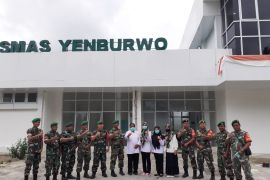 Koramil 1708-05/Numfor lakukan kunjungan ke Puskesmas Yemburwo