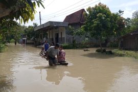 Banjir di Grobogan mulai surut
