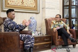 Danguspurla Koarmada II dan Wali Kota Makassar bahas MNEK 2023