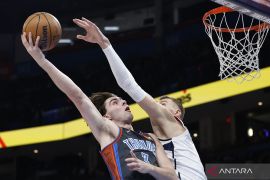 Thunder menangi laga ketat lawan Raptors 135-127