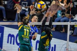 Mobile Proliga : Kolaborasi apik pemain asing dan lokal Petrokimia