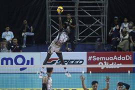 Proliga 2023 - Tim bola voli putra Samator kalahkan Pertamina 3-0
