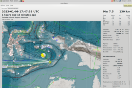Terjadi empat kali gempa susulan di Maluku