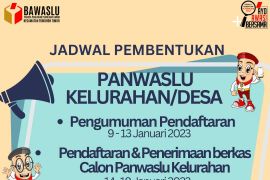 Panwaslu Tomohon Timur segera buka pendaftaran Pengawas Kelurahan