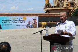 Balai Karantina Makasar lepas ekspor perdana jagung sebanyak 6.150 ton ke Filipina