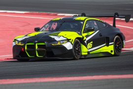 Sean Gelael dan Valentino Rossi bersiap balapan 24H Dubai