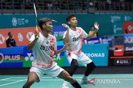 Fajar/Rian  dihadang Bagas/Fikri di babak kedua India Open