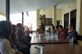 PPK se Kota Payakumbuh koordinasi terkait pemilu 2024 dengan Kapolsekta Payakumbuh