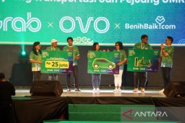 Grab bagikan apresiasi Rp17,2 miliar ke puluhan ribu mitra