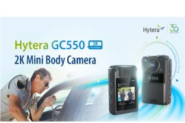Hytera Releases Compact Body Worn Camera with 2K Resolution