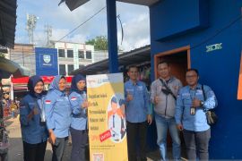 Kejari Pangkalpinang sosialisasikan aplikasi Halo JPN di Pasar Pagi