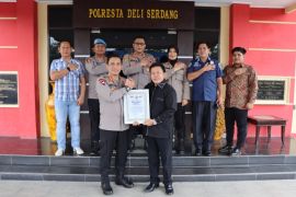 Polresta Deliserdang terima penghargaan Presisi Award dari Lemkapi