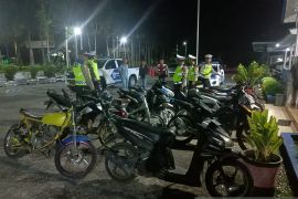 Polres Agam jaring 20 sepeda motor gunakan knalpot recing (Video)
