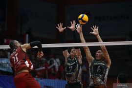 Proliga 2023: Surabaya BIN Samator ditekuk LaVani