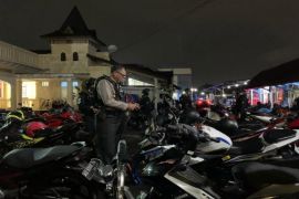 Ratusan sepeda motor gunakan knalpot brong disita Polresta Surakarta