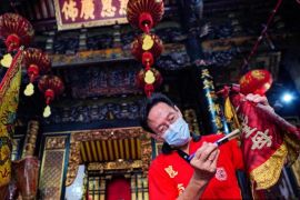 Warga Tionghoa Kota Madiun gelar ritual "Kimsin" jelang Imlek 2023