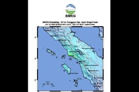 BPBD Aceh Singkil belum terima laporan dampak gempa