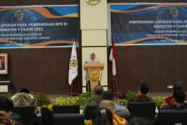 Pemkot Palu terima laporan hasil pemeriksaan BPK semester II 2022