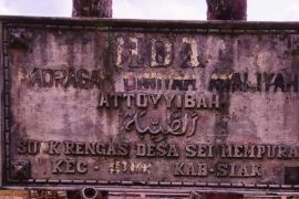 Tak tersentuh bantuan, kondisi Madrasah Attoyyibah Suak Rengas Siak memprihatinkan