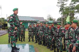Dandim  1206 Putussibau tekankan seluruh prajurit jaga netralitas jelang Pemilu 2024