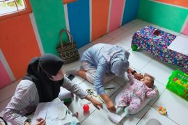 Posyandu di Paser gunakan timbangan digital untuk deteksi dini stunting