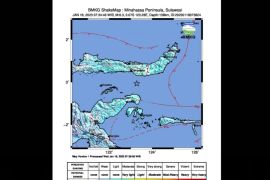 BMKG: Gempa M6,3 guncang Gorontalo