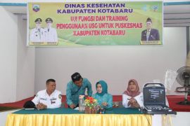 Kotabaru trains midwives to use USG