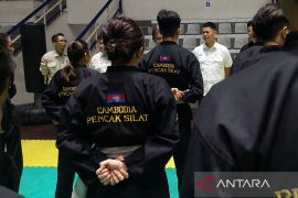 Kamboja berguru pencak silat di Indonesia menuju SEA Games 2023