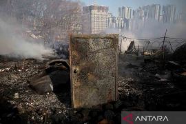 Kebakaran terjadi di daerah kumuh di Seoul, sekitar 500 orang dievakuasi