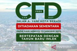 Hari bebas kendaraan Bekasi ditiadakan bertepatan perayaan Imlek