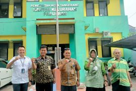 Tim Pembina SAMSAT Cikokol lakukan kunjungan kerja sosialisasikan UU 22 Tahun 2009