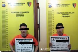 Rampas tas wanita, dua jambret di Pekanbaru diringkus