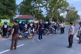 Polisi tertibkan balap liar di Palangka Raya