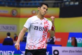 Empat wakil timnas bulutangkis Indonesia bersaing ketat pada perempat final India Open