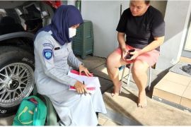 Jasa Raharja Banten bayar santunan korban Laka Lantas di Tol Merak -- Tangerang