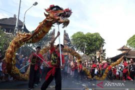 Ritual Tolak Bala jelang Imlek di Bali