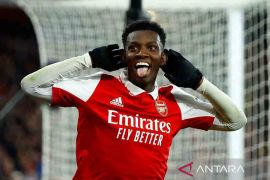 Trigol Eddie Nketiah warnai kemenangan lima gol Arsenal atas Sheffield