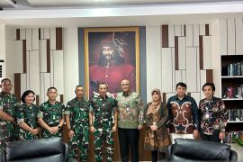 Kakanwil VI KPPU temui Pangdam XIV/Hasanuddin untuk perkuat sinergi