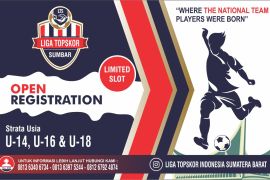 Ayo bersiap, Liga TopSkor Sumbar akan ditabuh di tiga kategori usia muda