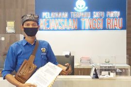 Terkait alih fungsi lahan, KNPI Bathin Solapan laporkan dua pengusaha ke Kejati