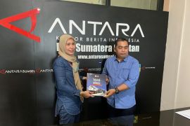 Humas PT KAI Divre III Palembang kunjungi ANTARA Sumsel