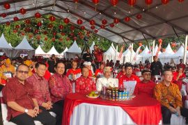 BI Bali gaungkan cinta rupiah dan QRIS  di Festival Imlek Bersama 2023