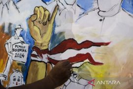 Festival Mural Pemilu kondusif di Bandung