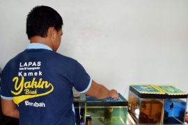 Bengkel kerja lapas Tanjungpandan terdaftar jadi lembaga pelatihan kerja