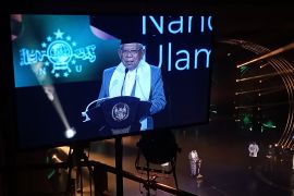 Ma'ruf Amin terima penghargaan dari NU