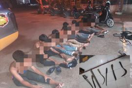 Polisi tetapkan tiga remaja sebagai tersangka pembacokan