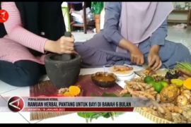 Ramuan herbal pantang untuk bayi di bawah 6 bulan