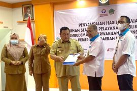 Ombudsman serahkan hasil penilaian Pemkab Boalemo